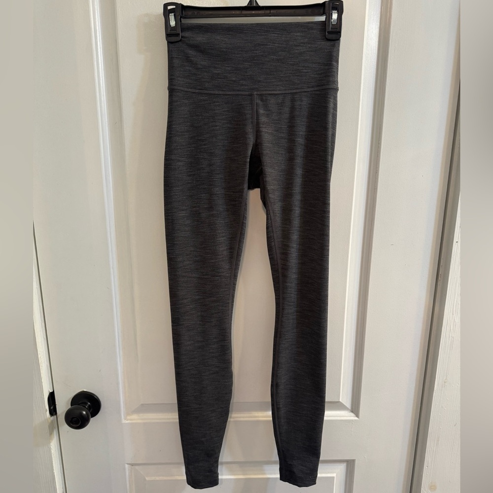 Lululemon Wunder Under High-Rise Tight 28" *Brushed Luxtreme Heathered Black